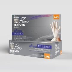 FLEX YENİ NESİL ELDİVEN BEYAZ TPE MEDİUM