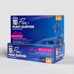 FLEX YENİ NESİL ELDİVEN MAVİ TPE LARGE - XLARGE