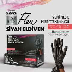 FLEX YENİ NESİL ELDİVEN SİYAH TPE SMALL