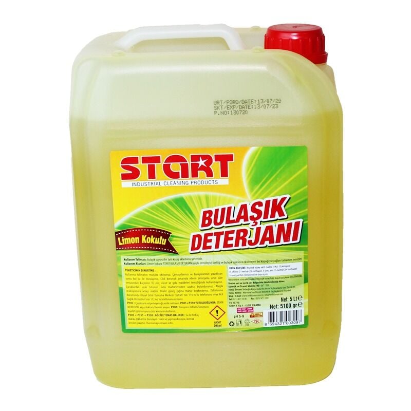 Start Elde Yıkama Bulaşık Deterjan 5 LT